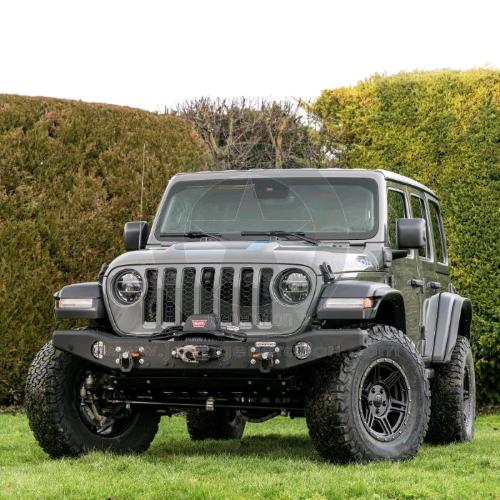 2020-UP Kit 4 codolini estensione parafanghi plastica +5cm JL Wrangler 4XE