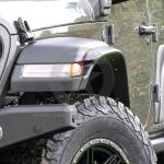2020-UP Kit 4 codolini estensione parafanghi plastica +5cm JL Wrangler 4XE