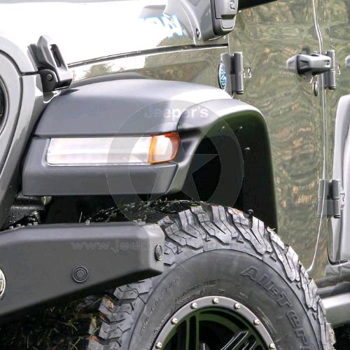 2020-UP Kit 4 codolini estensione parafanghi plastica +5cm JL Wrangler 4XE
