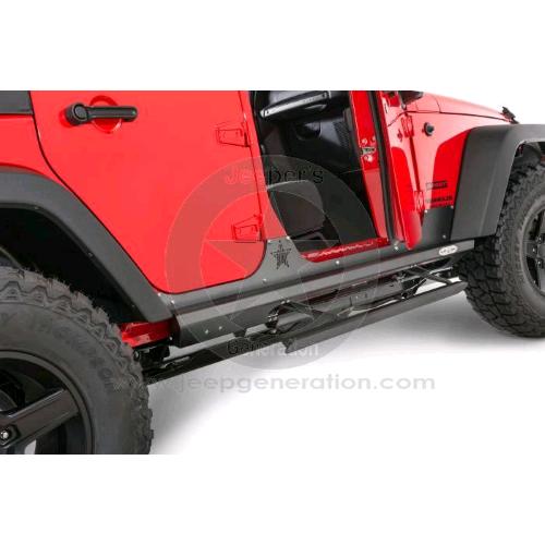 2007-18 Coppia pedane laterali motorizzate retraibili JK 4 PORTE